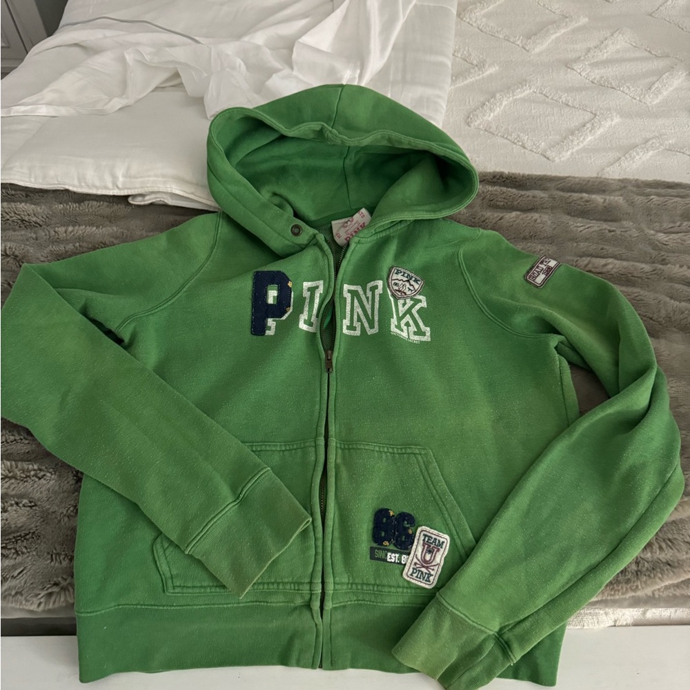 Vintage Y2K pink zip up